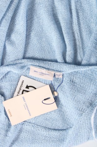 Γυναικείο πουλόβερ ONLY Carmakoma, Μέγεθος XL, Χρώμα Μπλέ, Τιμή 7,52 €