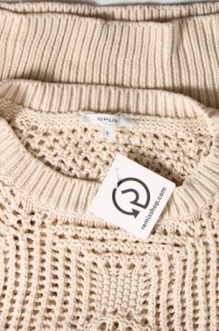 Дамски пуловер Opus, Размер S, Цвят Бежов, Цена 8,10 лв.