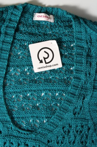 Дамски пуловер Orsay, Размер M, Цвят Син, Цена 6,96 лв.