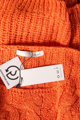 Damenpullover Oui, Größe M, Farbe Orange, Preis 18,91 €