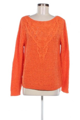Γυναικείο πουλόβερ Oui, Μέγεθος M, Χρώμα Πορτοκαλί, Τιμή 12,15 €