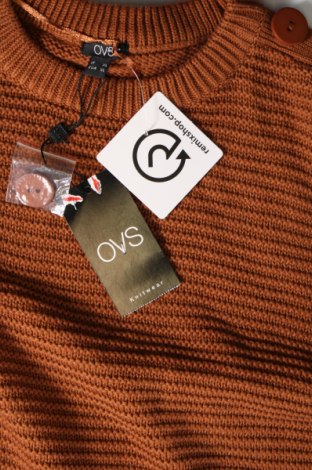Дамски пуловер Oviesse, Размер XL, Цвят Кафяв, Цена 16,10 лв.
