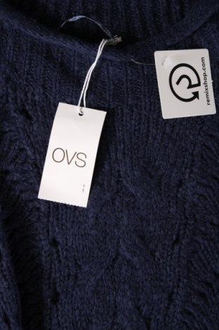 Дамски пуловер Oviesse, Размер S, Цвят Син, Цена 15,64 лв.
