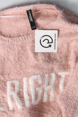 Γυναικείο πουλόβερ Page One, Μέγεθος L, Χρώμα Ρόζ , Τιμή 3,95 €