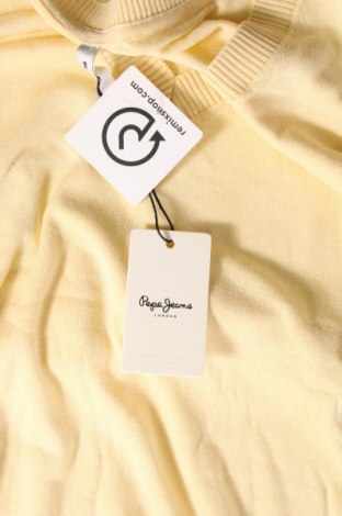 Дамски пуловер Pepe Jeans, Размер L, Цвят Жълт, Цена 52,80 лв.