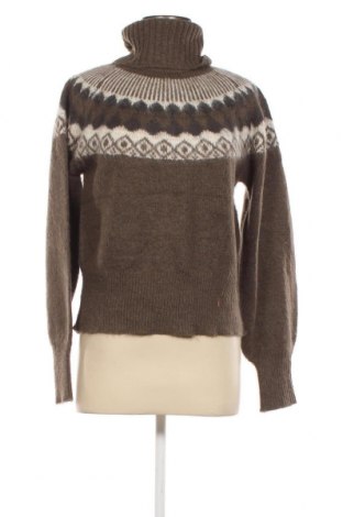 Дамски пуловер Pieces, Размер S, Цвят Кафяв, Цена 16,74 лв.