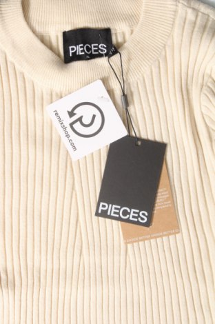 Дамски пуловер Pieces, Размер XL, Цвят Екрю, Цена 17,82 лв.