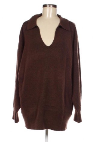 Дамски пуловер Pieces, Размер M, Цвят Кафяв, Цена 4,89 лв.