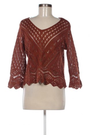 Дамски пуловер Pigalle, Размер L, Цвят Кафяв, Цена 14,08 лв.