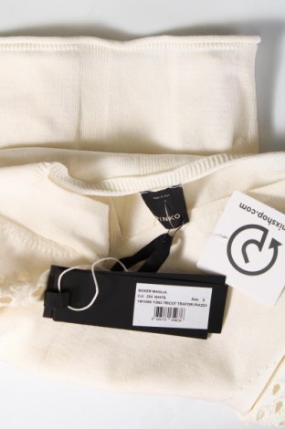Дамски пуловер Pinko, Размер S, Цвят Екрю, Цена 132,07 лв.
