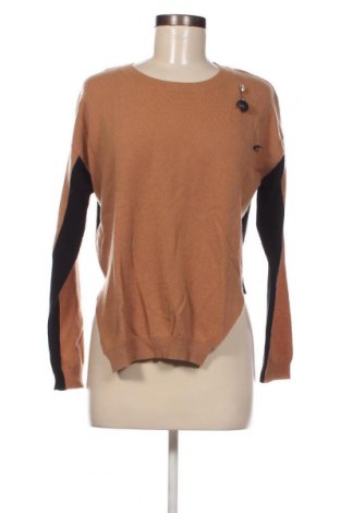 Дамски пуловер Pinko, Размер M, Цвят Бежов, Цена 238,85 лв.