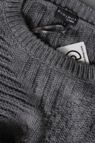 Γυναικείο πουλόβερ Project, Μέγεθος XL, Χρώμα Γκρί, Τιμή 4,13 €