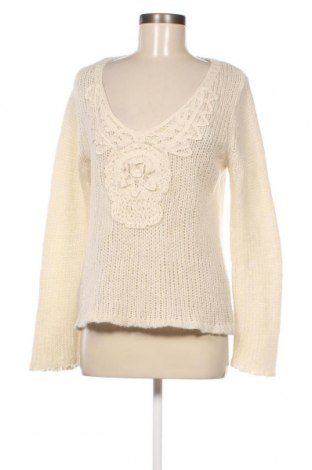 Дамски пуловер Promod, Размер M, Цвят Екрю, Цена 8,99 лв.