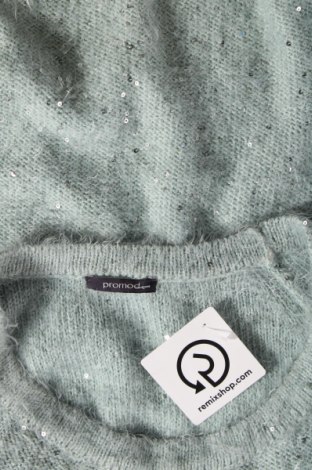 Дамски пуловер Promod, Размер L, Цвят Зелен, Цена 6,38 лв.