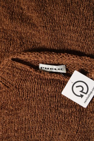 Γυναικείο πουλόβερ Public, Μέγεθος L, Χρώμα  Μπέζ, Τιμή 3,95 €