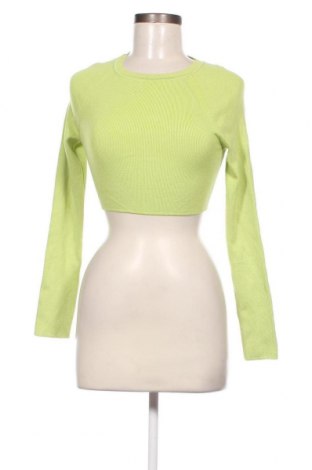 Дамски пуловер Pull&Bear, Размер S, Цвят Зелен, Цена 8,12 лв.
