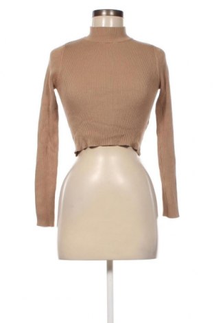 Γυναικείο πουλόβερ Pull&Bear, Μέγεθος S, Χρώμα  Μπέζ, Τιμή 5,38 €