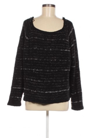 Дамски пуловер Rainbow, Размер XL, Цвят Черен, Цена 29,00 лв.