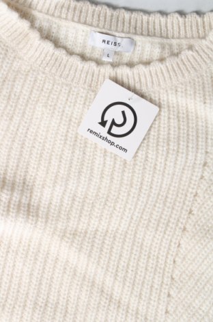 Дамски пуловер Reiss, Размер L, Цвят Бял, Цена 31,28 лв.