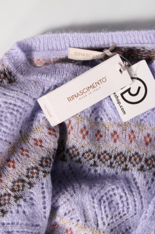 Damski sweter Rinascimento, Rozmiar S, Kolor Fioletowy, Cena 351,84 zł