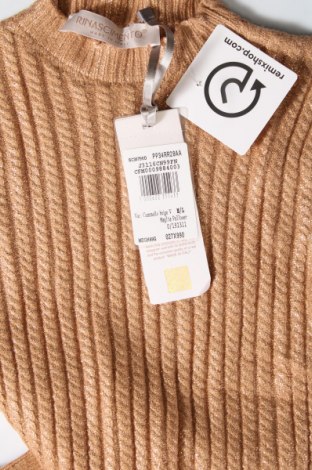 Дамски пуловер Rinascimento, Размер M, Цвят Бежов, Цена 39,60 лв.