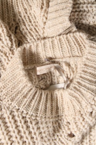 Дамски пуловер Rinascimento, Размер S, Цвят Бежов, Цена 62,04 лв.