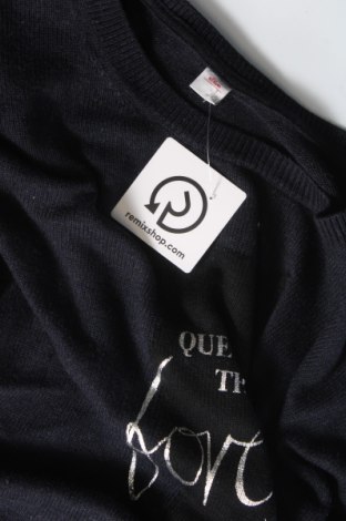 Γυναικείο πουλόβερ S.Oliver, Μέγεθος L, Χρώμα Μπλέ, Τιμή 3,59 €