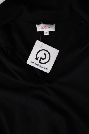 Дамски пуловер S.Oliver, Размер M, Цвят Черен, Цена 14,08 лв.