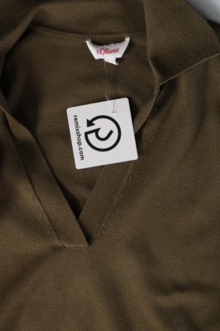 Дамски пуловер S.Oliver, Размер M, Цвят Зелен, Цена 29,33 лв.