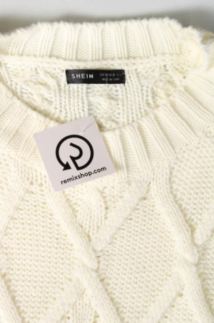 Női pulóver SHEIN, Méret M, Szín Fehér, Ár 2 207 Ft