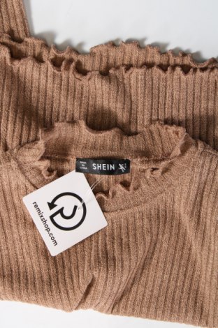 Dámsky pulóver SHEIN, Veľkosť S, Farba Béžová, Cena  4,93 €
