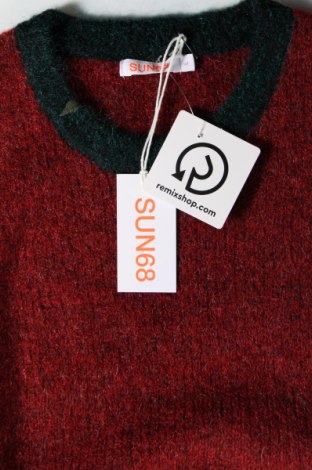 Γυναικείο πουλόβερ SUN68, Μέγεθος L, Χρώμα Κόκκινο, Τιμή 10,21 €