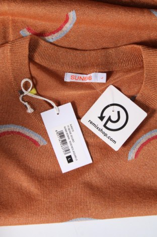 Γυναικείο πουλόβερ SUN68, Μέγεθος L, Χρώμα Καφέ, Τιμή 17,01 €