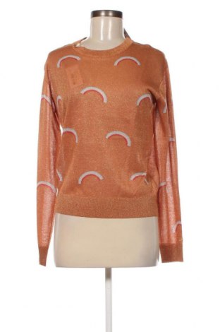 Дамски пуловер SUN68, Размер L, Цвят Кафяв, Цена 33,00 лв.