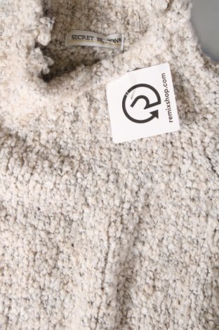 Дамски пуловер Secret Season, Размер S, Цвят Сив, Цена 13,05 лв.