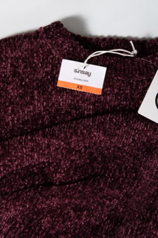 Γυναικείο πουλόβερ Sinsay, Μέγεθος XS, Χρώμα Κόκκινο, Τιμή 4,27 €