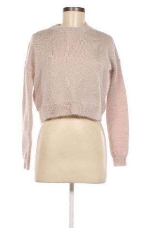 Дамски пуловер Sinsay, Размер S, Цвят Бежов, Цена 8,99 лв.