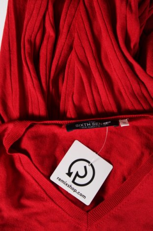 Дамски пуловер Sixth Sens, Размер M, Цвят Червен, Цена 9,28 лв.