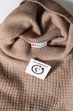Дамски пуловер Street One, Размер M, Цвят Кафяв, Цена 6,38 лв.
