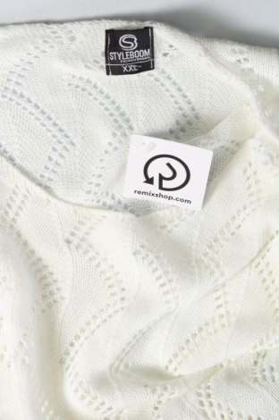 Női pulóver Styleboom, Méret L, Szín Fehér, Ár 1 619 Ft