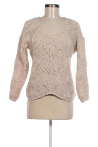 Дамски пуловер Sublevel, Размер S, Цвят Бежов, Цена 17,40 лв.