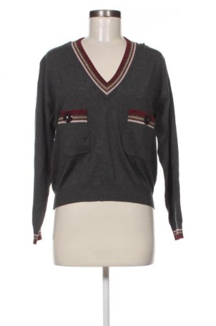 Дамски пуловер TWINSET, Размер L, Цвят Сив, Цена 140,63 лв.