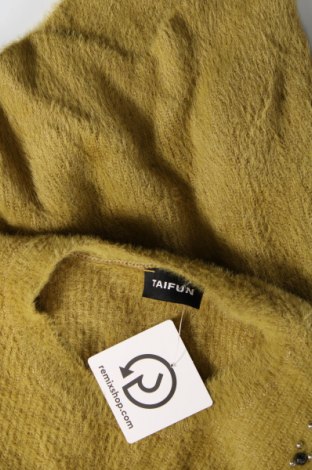 Дамски пуловер Taifun, Размер M, Цвят Зелен, Цена 25,96 лв.