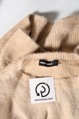 Дамски пуловер Tally Weijl, Размер S, Цвят Бежов, Цена 29,00 лв.