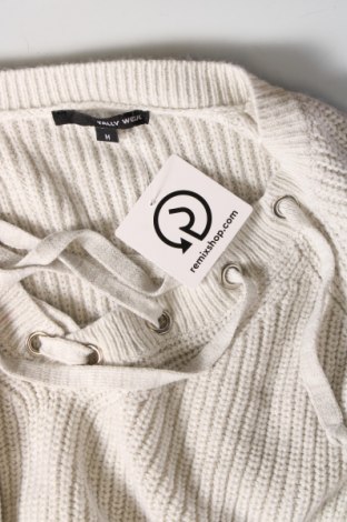 Дамски пуловер Tally Weijl, Размер M, Цвят Сив, Цена 8,99 лв.