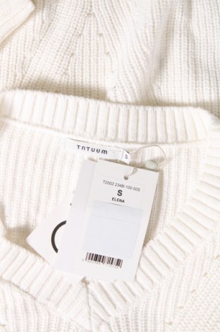 Γυναικείο πουλόβερ Tatuum, Μέγεθος S, Χρώμα Λευκό, Τιμή 81,65 €