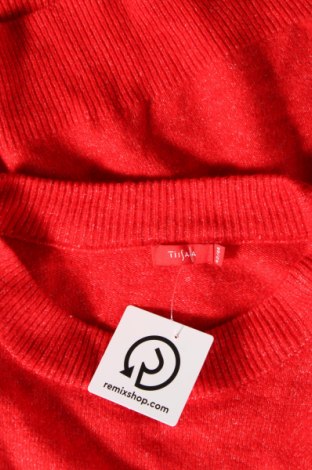 Дамски пуловер Tissaia, Размер L, Цвят Червен, Цена 7,83 лв.