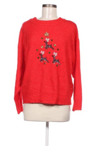 Дамски пуловер Tissaia, Размер L, Цвят Червен, Цена 13,05 лв.