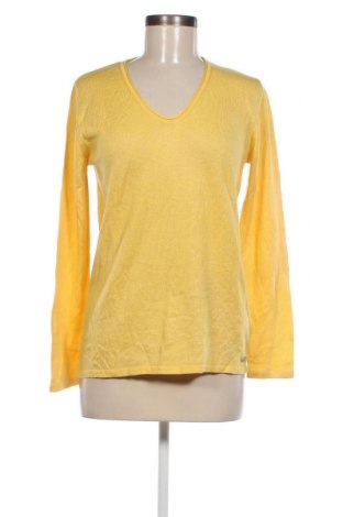 Дамски пуловер Tom Tailor, Размер L, Цвят Жълт, Цена 8,41 лв.