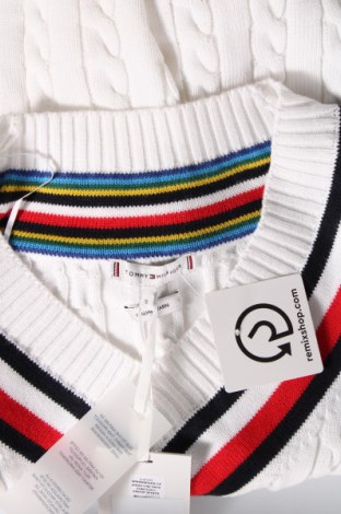 Дамски пуловер Tommy Hilfiger, Размер S, Цвят Бял, Цена 191,00 лв.